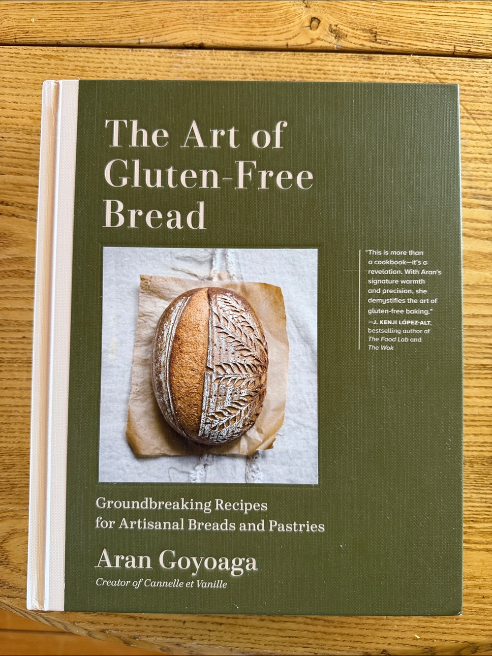 The Art of Gluten-Free Bread – Olive Green Hardcover BRAND NEW.